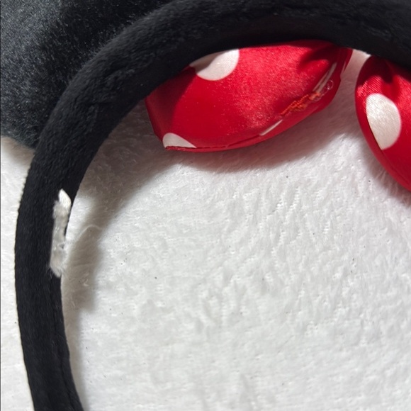 Mini Mouse Polka Dot Bow Ears Headband - Picture 3 of 7